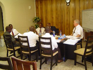 Meeting in Progress